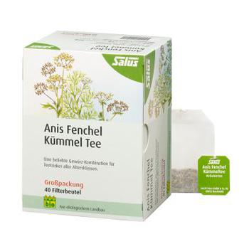 ANIS FENCHEL Kümmel Tee AFeKü Bio Salus Filterbtl.