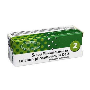 SCHUCKMINERAL Globuli 2 Calcium phosphoricum D 12