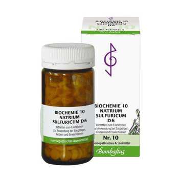 BIOCHEMIE 10 Natrium sulfuricum D 6 Tabletten