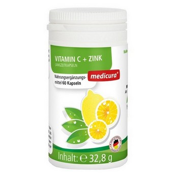 VITAMIN C+ZINK Langzeitkapseln