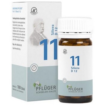 BIOCHEMIE Pflüger 11 Silicea D 12 Tabletten