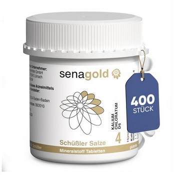 Schüssler Salz Nr. 4 Kalium chloratum D 6 (BIOCHEMIE Senagold) Tabletten