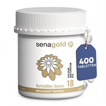 BIOCHEMIE Senagold 18 Calcium sulfuratum D 12 Tab.