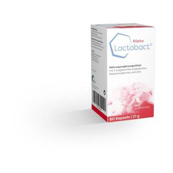 LACTOBACT 60plus magensaftresistente Kapseln