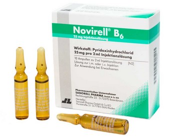NOVIRELL B6 25 mg Injektionslösung