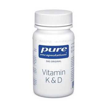 PURE ENCAPSULATIONS Vitamin K & D Kapseln