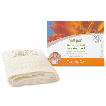 BAUCH- UND Brustwickel Gr.1 Kleink.Woll-fühl Wick.