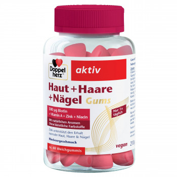 DOPPELHERZ Haut+Haare+Nägel Gums