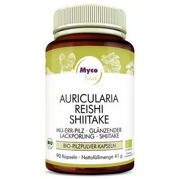 AURICULARIA REISHI Shiitake Bio Pilzpulver-Kapseln