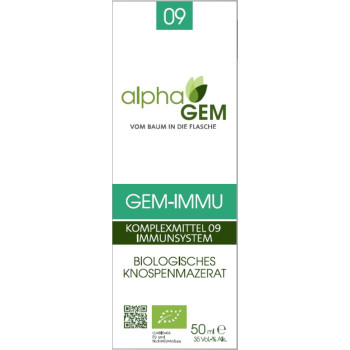 AlphaGem GC 09 GEM-IMMU biologisches Knospenmazerat