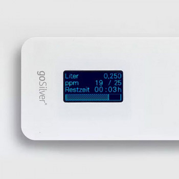 goSilver Plus Silbergenerator (inkl. 1 Paar Silberelektroden Wide) 4 Buchsen