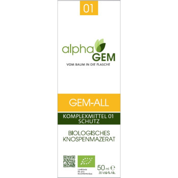 AlphaGem GC 01 GEM-ALL biologisches Knospenmazerat
