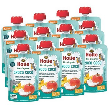 HOLLE Croco Coco Apfel & Mango mit Kokosnuss