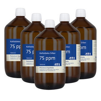 Kolloidales Silber (Silberwasser) 75 ppm
