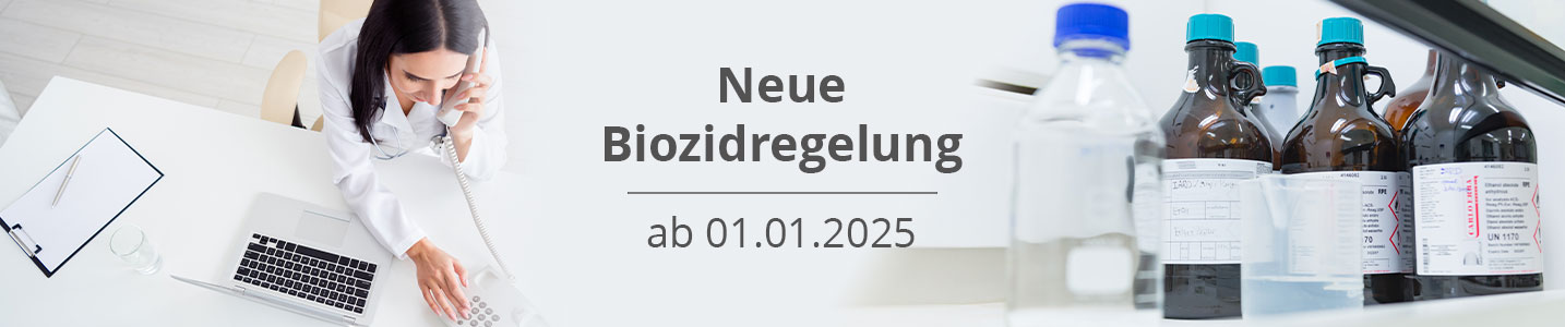 Verkauf bestimmter biozidhaltiger Produkte